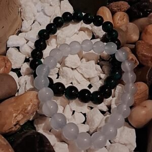 Twilight Green and Aqua Bracelet